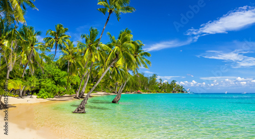 beautiful scenery of a beautiful beach in high definition © Marco