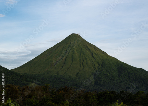 Landscape of the Arenal Volcano in Costa Rica.