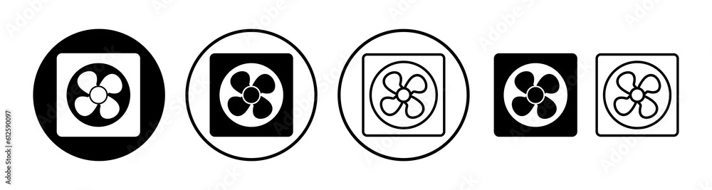 Fan icon vector. blower icon. propeller. ceiling Fan icon vector. blower icon. propeller. ceiling