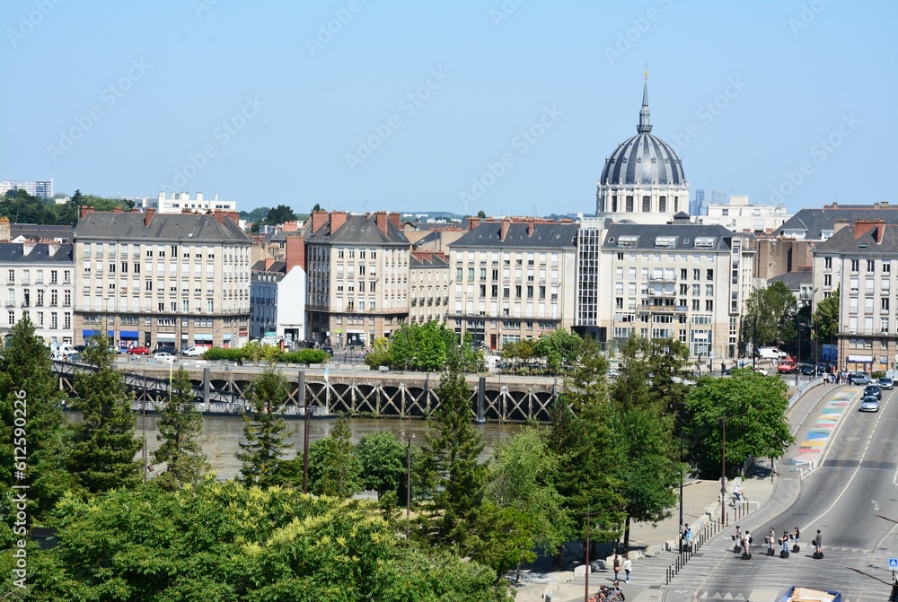 Nantes - Pont Anne de Bretagne - Quais de la Loire - Visite guidée en gyropode