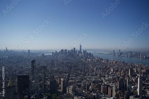 Skyline in New York City during early morning © Nico Schoemig/Wirestock Creators