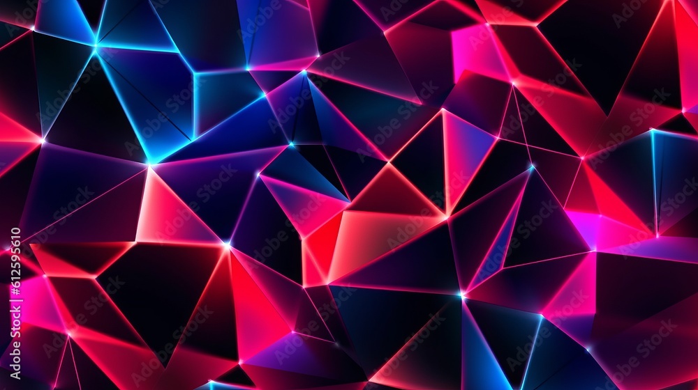 ポリゴンの抽象的背景素材,Generative AI AI画像 ポリゴンの抽象的背景素材,Generative AI AI画像