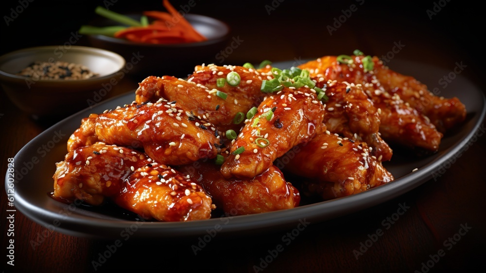 Spicy Korean Wings: Fiery and Flavorful Heat Spicy Korean Wings: Fiery and Flavorful Heat