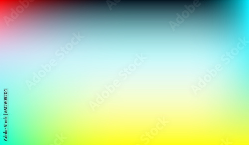 smooth textured beautiful colorful gradation background with glow effect photo