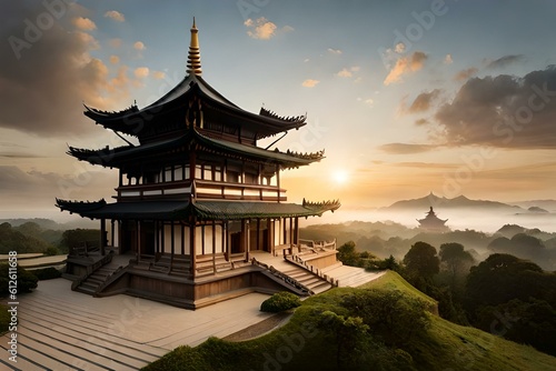 Timeless Reflections  The Majestic Pagoda s Journey through Centuries