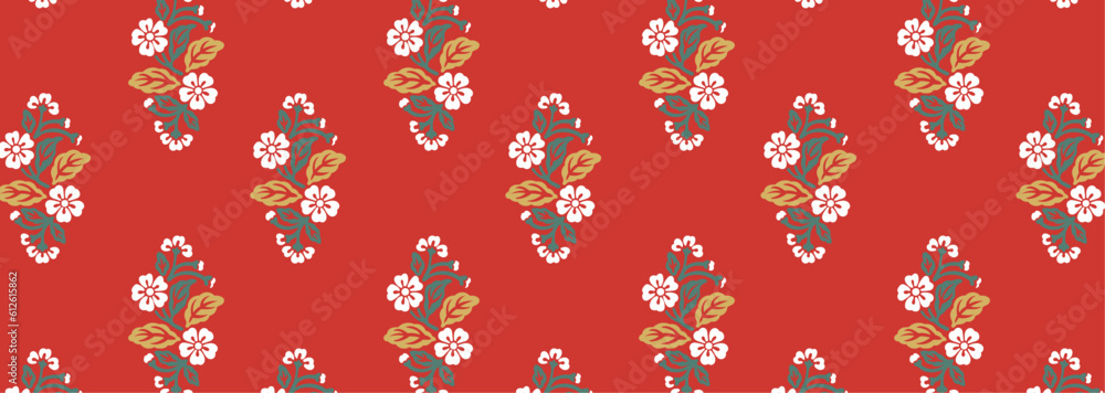 Sakura Serenity: Exquisite Traditional Japanese Floral Pattern Sakura Serenity: Exquisite Traditional Japanese Floral Pattern