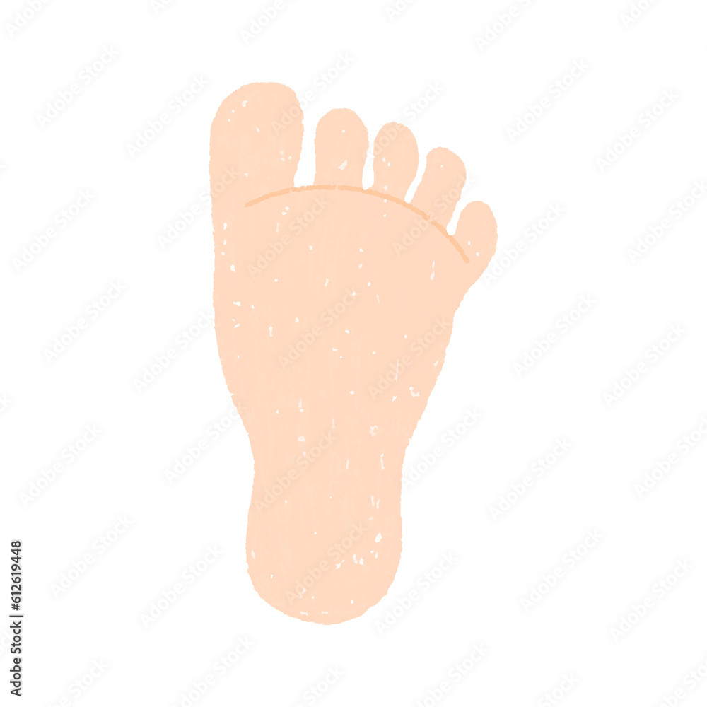 手描き足の裏 PNG 手描き足の裏 PNG