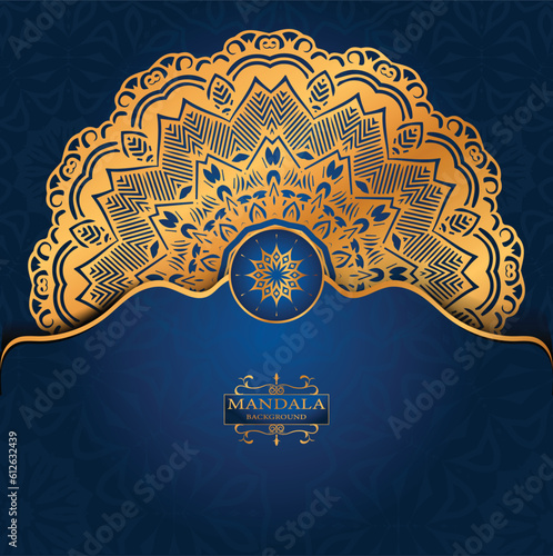 Luxury ornamental mandala design background