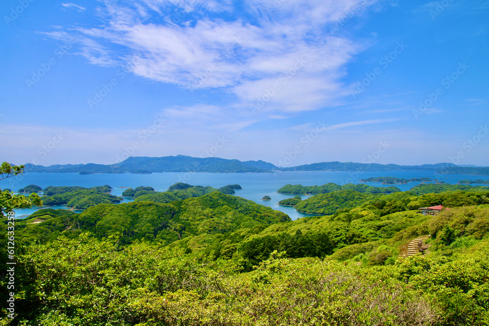 長串山公園からの眺望（長崎県・佐世保市）