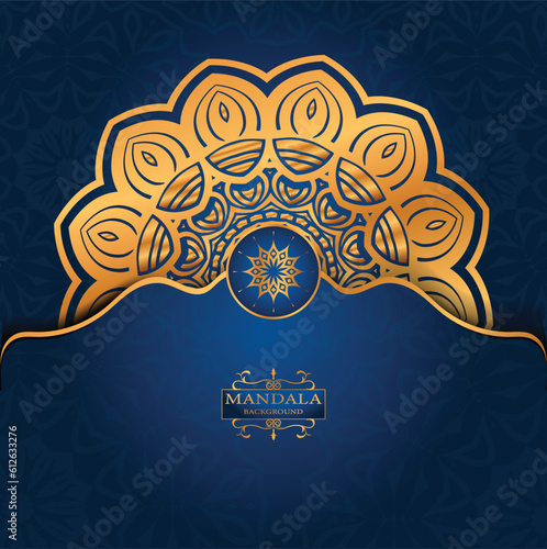 Luxury ornamental mandala design background