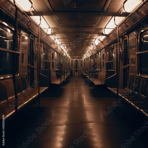 inside the subway car with Generative AI.