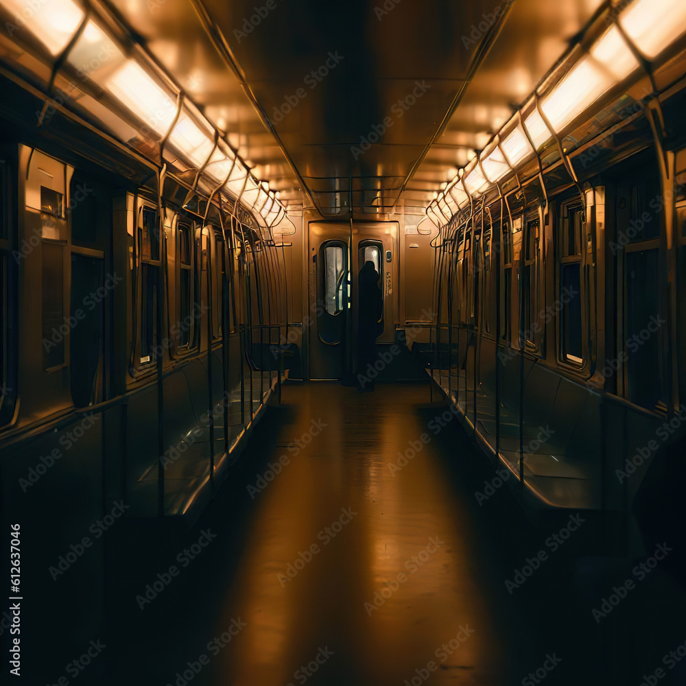 inside the subway car with Generative AI. inside the subway car with Generative AI.
