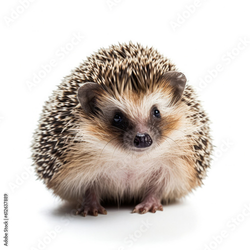 Hedgehog (Erinaceus europaeus) curled into a ball