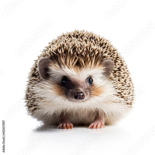 Hedgehog (Erinaceus europaeus) curled into a ball
