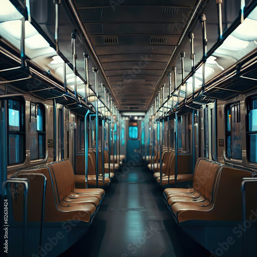 inside the subway car with Generative AI.