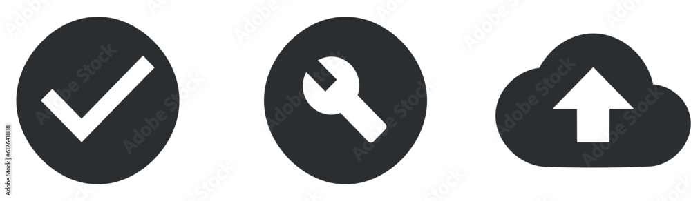 Set of 3 icons Actions. Modern thin line icons. Outline isolated signs. Linear icons set. Big UI icon set in a flat design. UX UI Set of 3 icons Actions. Modern thin line icons. Outline isolated signs. Linear icons set. Big UI icon set in a flat design. UX UI
