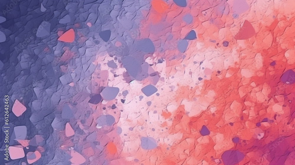 Pastel pink purple abstract watercolor splash brushes texture illustration