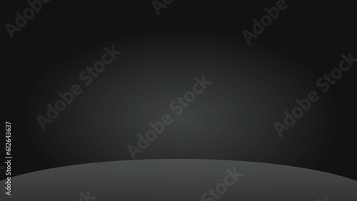 black and gray background with space