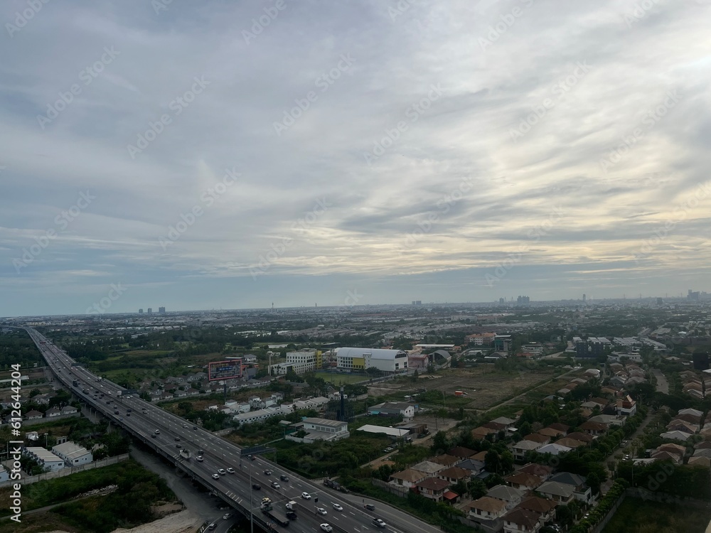 Obraz premium view from eiffel