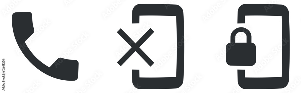 Set of 3 icons Communication. Modern thin line icons. Outline isolated signs. for mobile and web. Big UI icon set in a flat design. Vector illustration Set of 3 icons Communication. Modern thin line icons. Outline isolated signs. for mobile and web. Big UI icon set in a flat design. Vector illustration