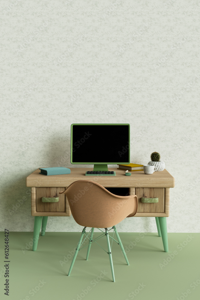 cartoon desk cartoon desk
