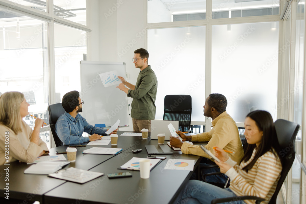 Working team cooperation project office company Working team cooperation project office company