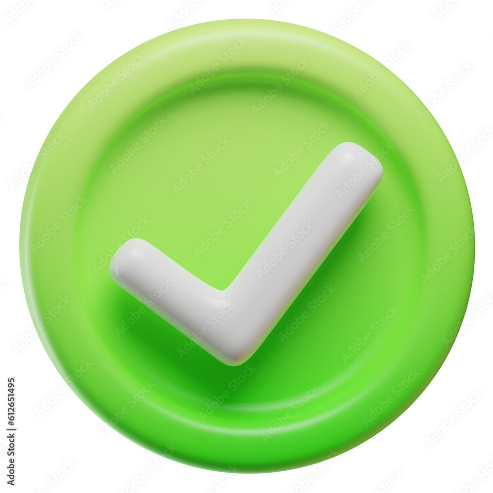 approve 3d badge render approve 3d badge render