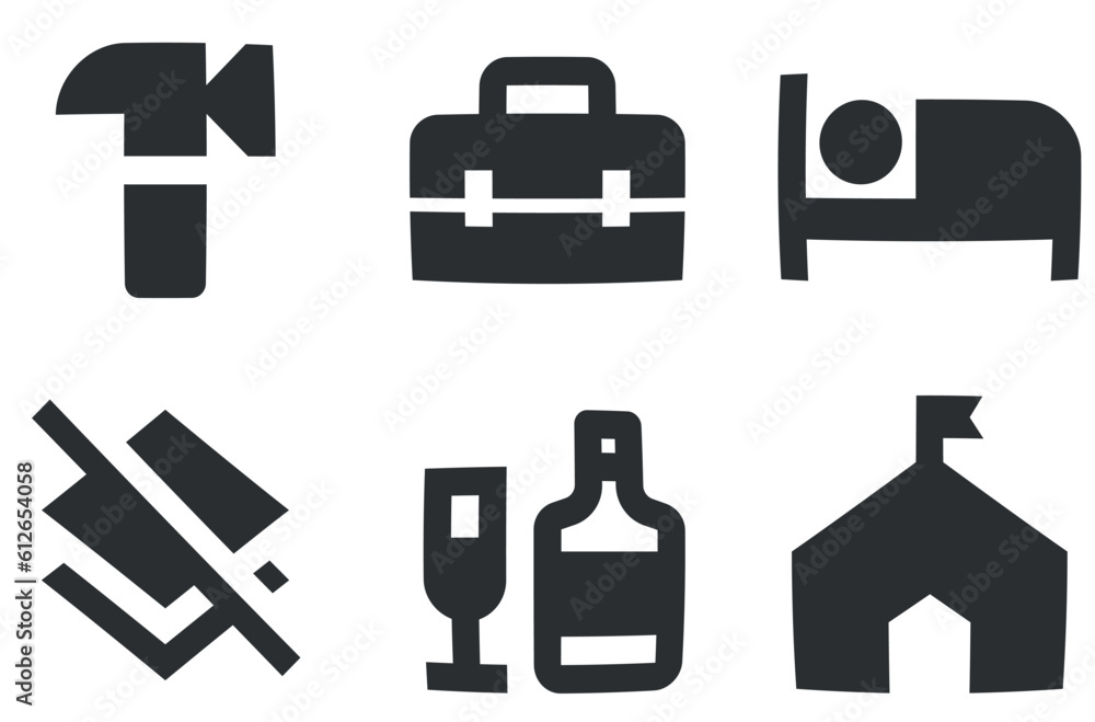 Set of 6 icons Maps. Vector illustration of thin line icons. Outline isolated signs. for mobile and web. Thin filled icons pack. UX UI Set of 6 icons Maps. Vector illustration of thin line icons. Outline isolated signs. for mobile and web. Thin filled icons pack. UX UI