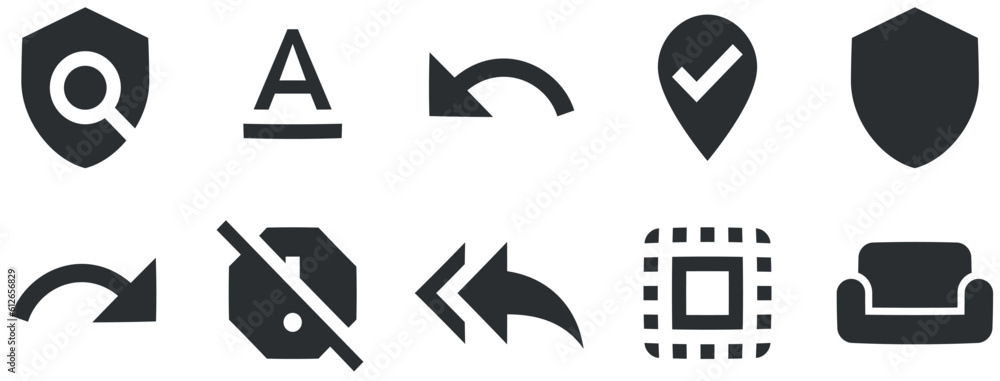 Set of 10 icons Device. Line icons collection. modern trend in the style. for mobile and web. Thin filled icons pack. Vector illustration Set of 10 icons Device. Line icons collection. modern trend in the style. for mobile and web. Thin filled icons pack. Vector illustration