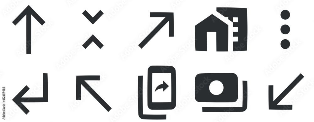 Set of 10 icons Maps. Line icons collection. Set Quality icon. for mobile and web. Thin filled icons pack. Vector illustration Set of 10 icons Maps. Line icons collection. Set Quality icon. for mobile and web. Thin filled icons pack. Vector illustration