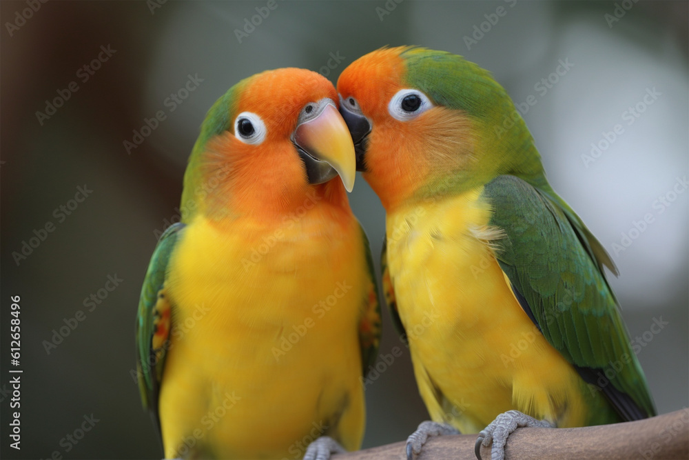 Lovebird Kiss
Generative AI