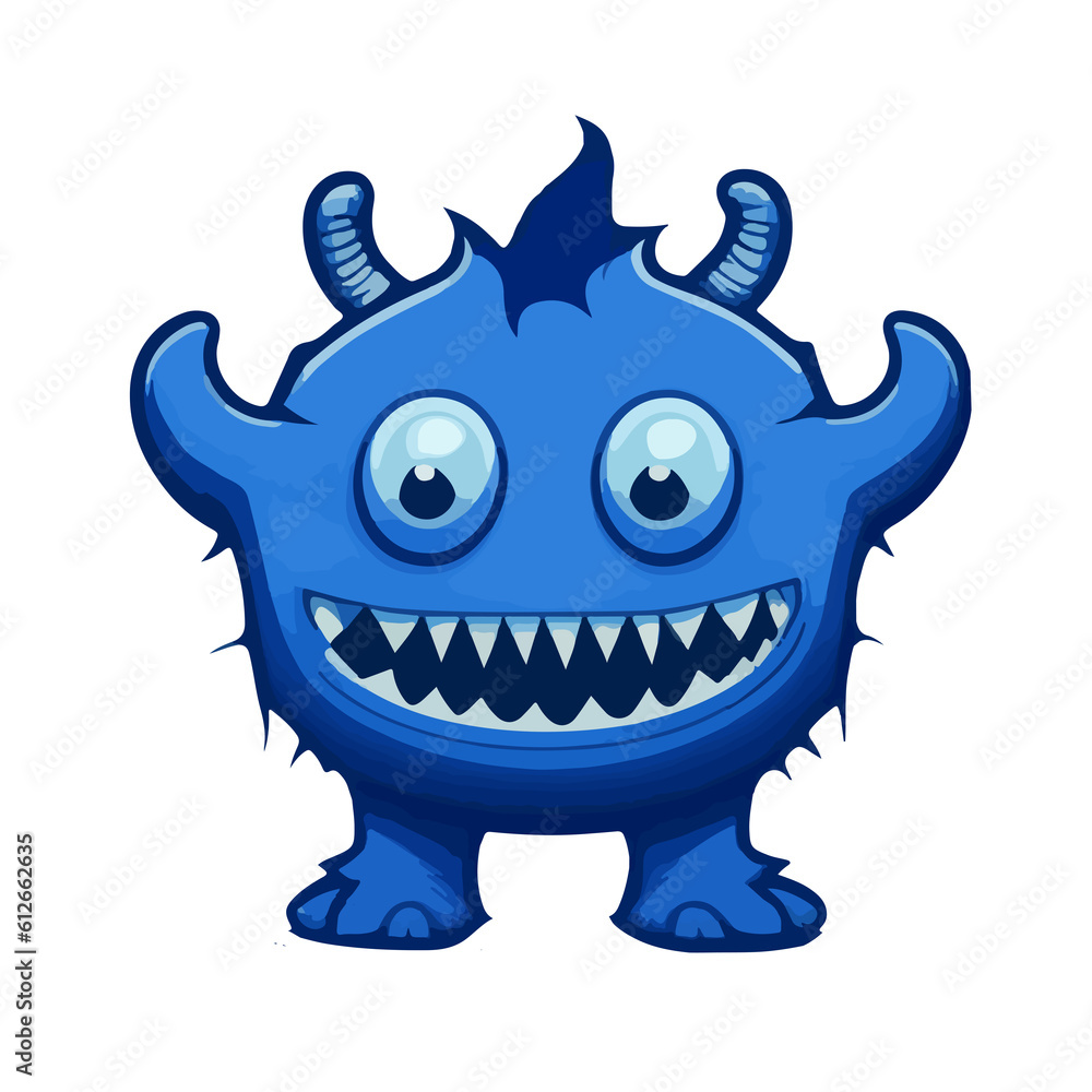 Indigo Blue Monster Wild Creatures and Mollusk Magic in Artful Illustration Indigo Blue Monster Wild Creatures and Mollusk Magic in Artful Illustration
