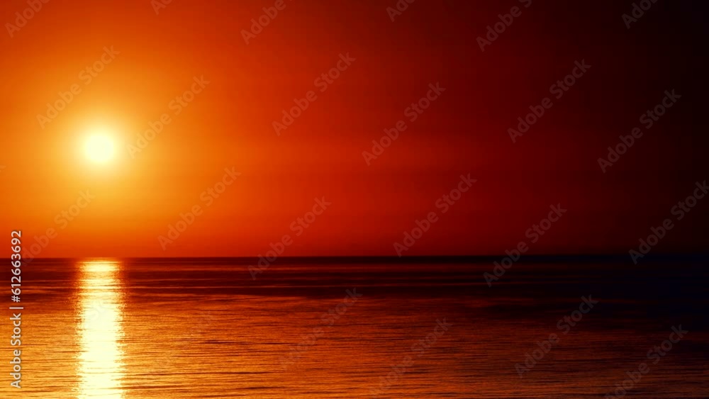 Seascape. Sunrise over sea. Sunlight reflecting in water. Mediterranean nature landscape, Spain. Seascape. Sunrise over sea. Sunlight reflecting in water. Mediterranean nature landscape, Spain.
