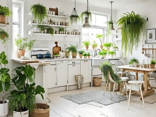 Beautiful Scandinavian Style Kitchen 
