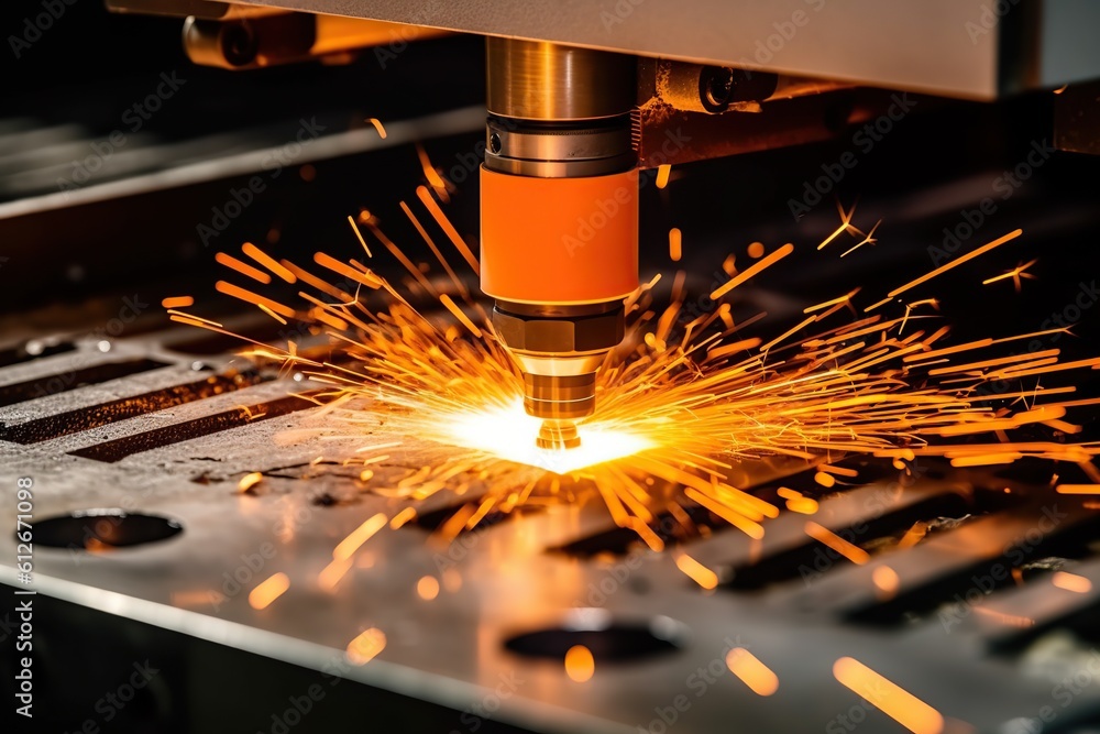 High precision CNC laser welding metal sheet, high speed cutting, laser