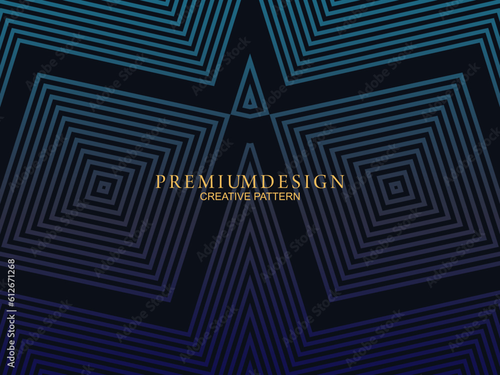 Premium background design with diagonal dark blue stripes pattern. Vector horizontal template, for digital lux business banner, contemporary formal invitation, luxury voucher, gift certificate, etc. Premium background design with diagonal dark blue stripes pattern. Vector horizontal template, for digital lux business banner, contemporary formal invitation, luxury voucher, gift certificate, etc.