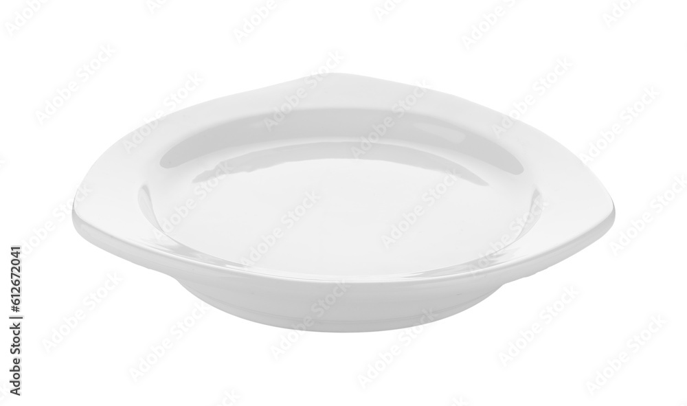Empty plate on transparent png Empty plate on transparent png