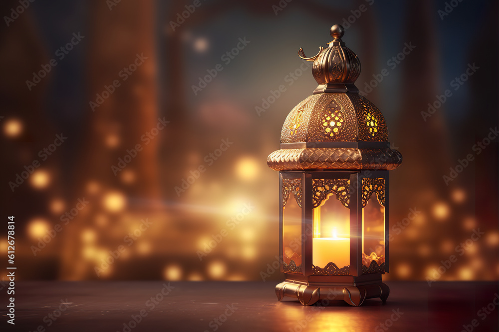Arabic Ramadan Lantern with bokeh background, Decoration lamp, Islamic greeting Eid Mubarak cards for Muslim Holidays. Arabic Ramadan Lantern with bokeh background, Decoration lamp, Islamic greeting Eid Mubarak cards for Muslim Holidays.