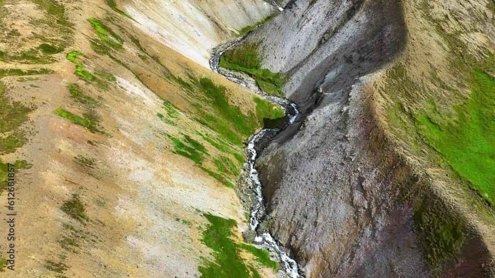Colorful Mountain Range In Iceland Summer Inspiring Landscape With Snow And Grass River In The Canyon Aerial Flight Footage Over Unusual Landscape Epic Nature Panorama Travel Destination 4k Colorful Mountain Range In Iceland Summer Inspiring Landscape With Snow And Grass River In The Canyon Aerial Flight Footage Over Unusual Landscape Epic Nature Panorama Travel Destination 4k