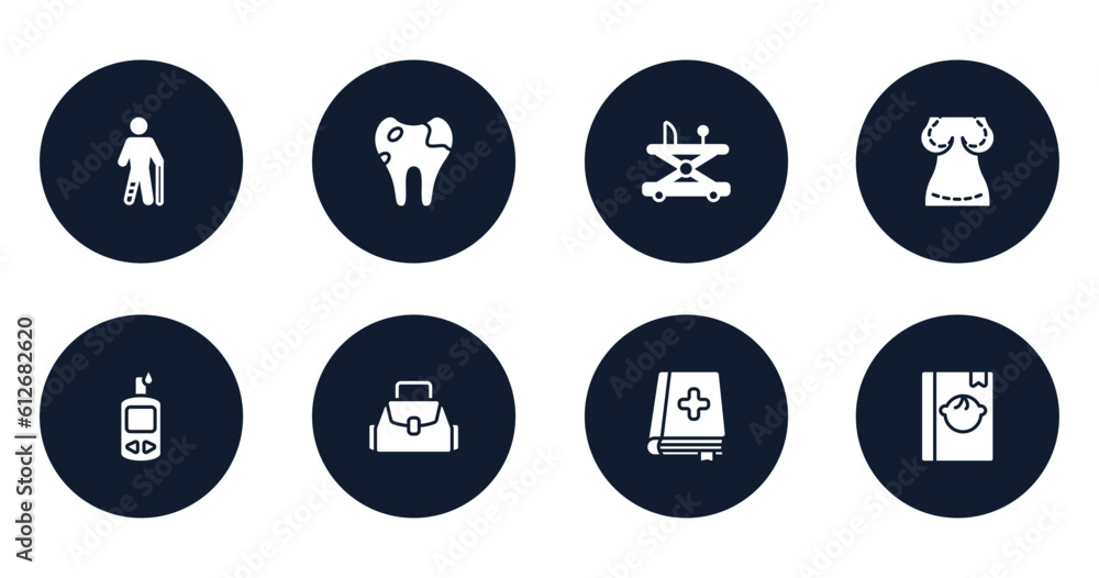baby filled icons set. flat filled icons sheet included injured male, caries, baby walker, augmentation, glucometer, baby bag, medicine book, book vector. baby filled icons set. flat filled icons sheet included injured male, caries, baby walker, augmentation, glucometer, baby bag, medicine book, book vector.