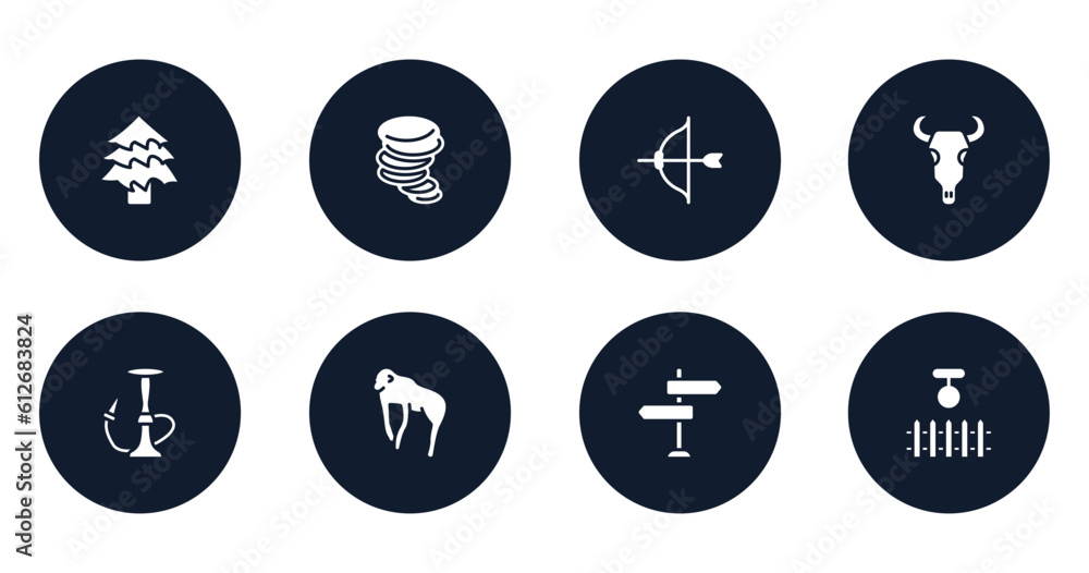 zoo filled icons set. flat filled icons sheet included spruce, tornado, archery, bull skull, hookah, chimpanzee, direction, swing vector. zoo filled icons set. flat filled icons sheet included spruce, tornado, archery, bull skull, hookah, chimpanzee, direction, swing vector.