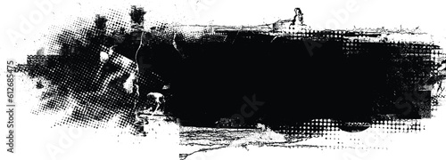 Grunge urban background. Vector. Textured banner . Futuristic digital background. Grungy effect . Abstract,splattered , dirty,cyber punk poster for your design. 