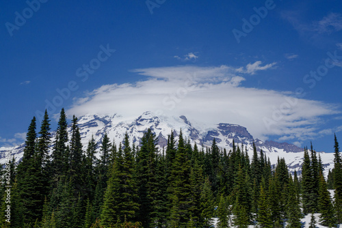 best view of Mount Rainier National Park at Seattle © S Yang