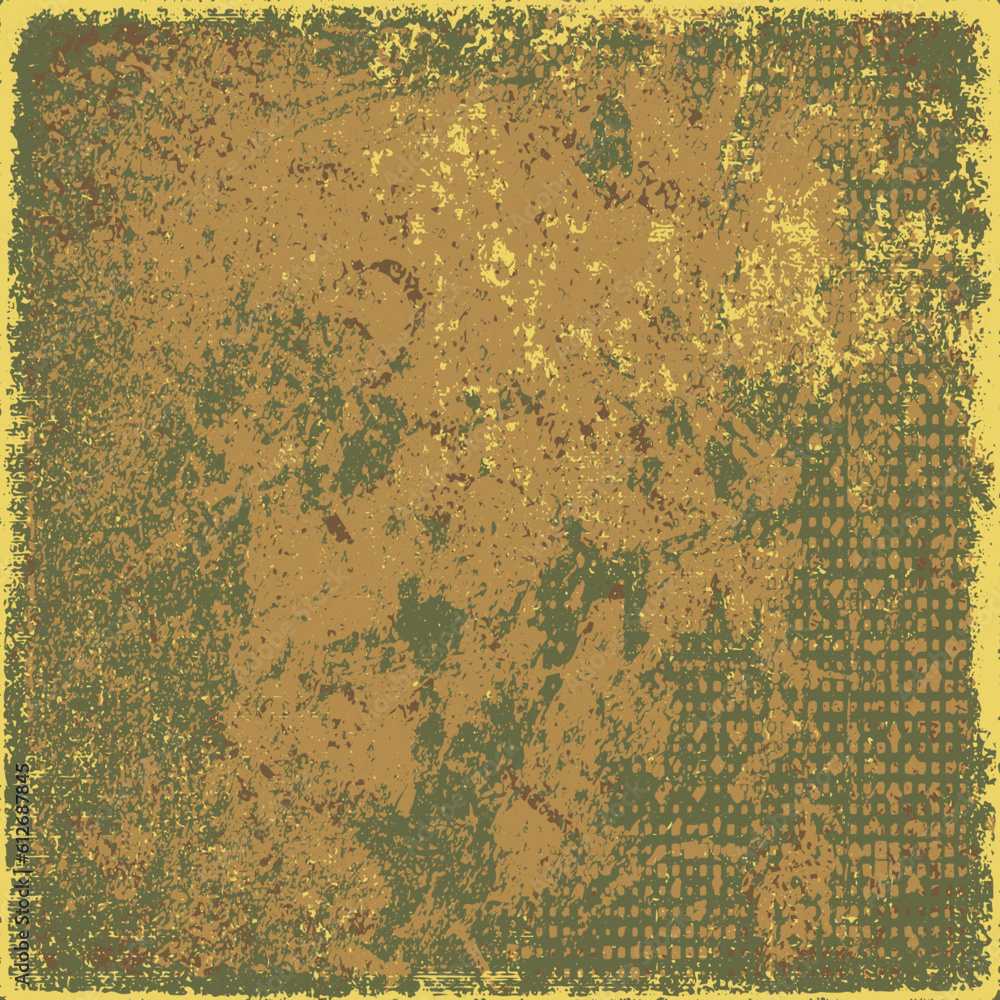 Grunge background is brown. Vintage abstract texture. Multicolor modern style scratched pattern