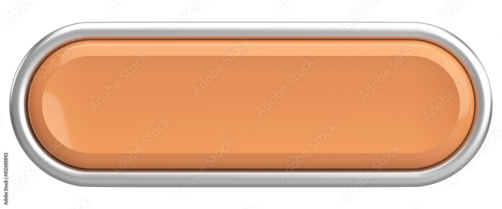 3D button. Empty button. 3D illustration. 3D button. Empty button. 3D illustration.