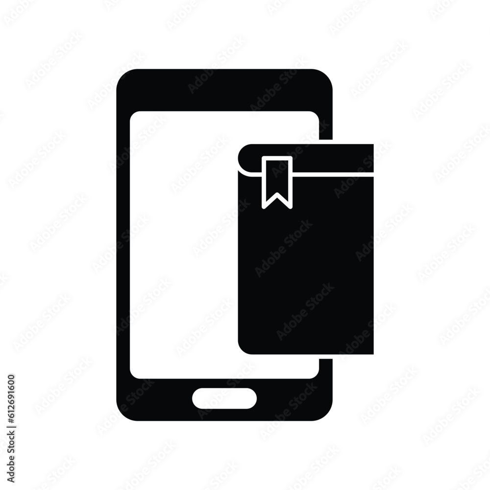 E-book reader icon design. isolated on white background. vector illustration E-book reader icon design. isolated on white background. vector illustration
