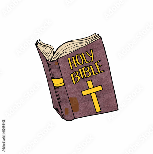 HOLY BIBLE WITH ROYAL TEXTURE FAITH, RELIGION, WORD OF GOD.