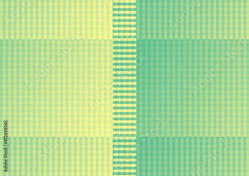 Abstract green and yellow gradient of mosaic for texture background and backdrop. Graphic design with square shapes grid concept. Gradient background.