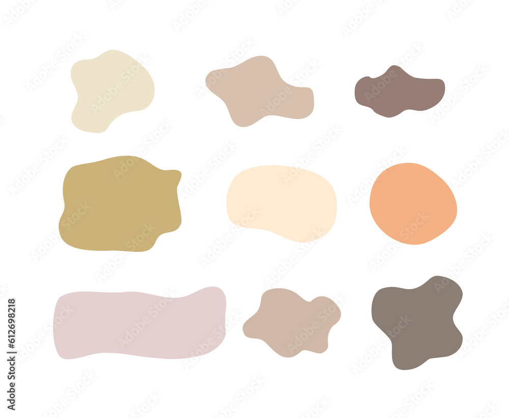 set of abstract shapes for design graphic set of abstract shapes for design graphic