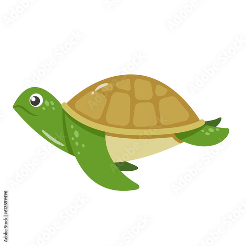 Cute turtle cartoon